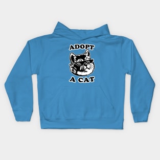 Adopt a Cat from the Internet Kids Hoodie